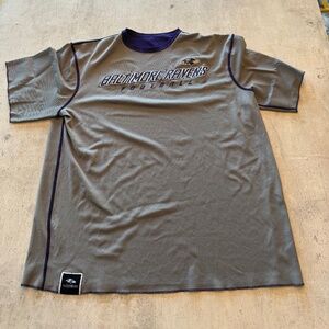 Ravens Reversible Grey and Purple Shirt Size XL